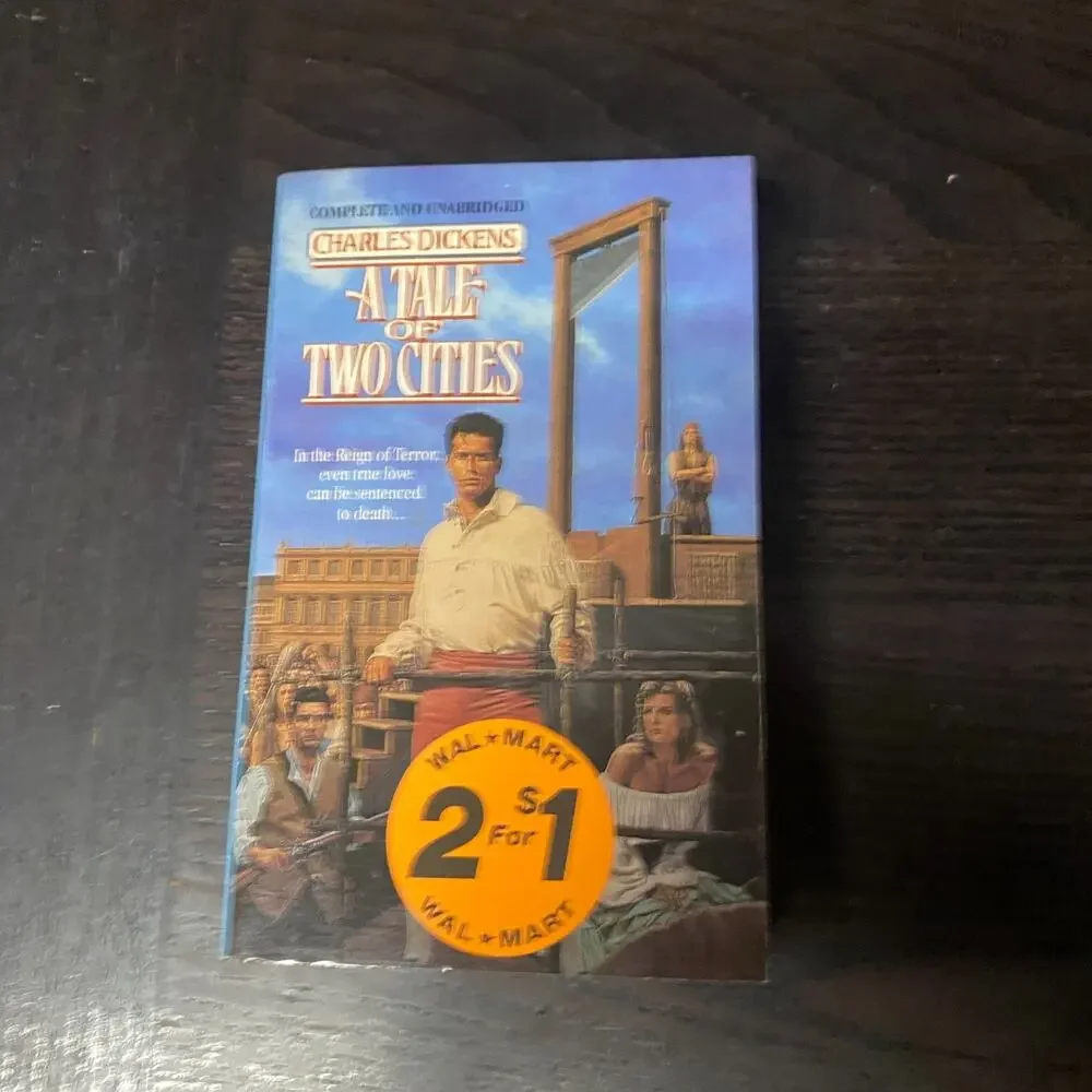 Charles Dickens A Tale of Two Cities Paperback Book